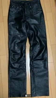 希少　SCHOTT ショット　レザーパンツ　革パン ブラック 30