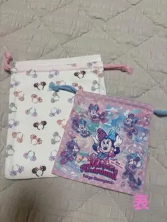 東京ディズニーリゾート ミニー 巾着