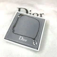 極美品 Dior クリスチャンディオール ロゴ ブレスレット ヴィンテージ