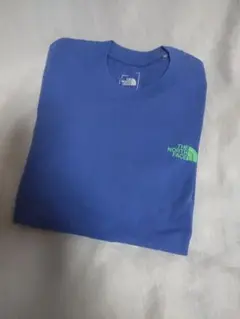THE NORTH FACE 青 長袖 Tシャツ ザ・ノースフェイス 中古