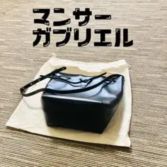 極美品 マンサーガブリエルレザーショルダーバッグ カジュアルフォーマルビジネス
