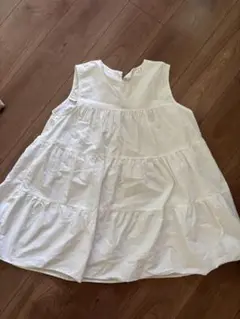 ティアードノースリブラウス