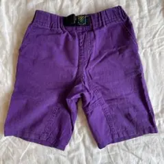 グローバルワークMサイズ ハーフパンツ　パープル　紫