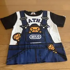 A bathing APE bape kids baby milo Tシャツ