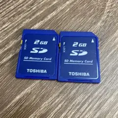 SDカード 2GB 2枚