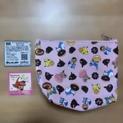 ポケモン ミスド　ポーチ✖️サーティワン　シール　ホゲータ　セット