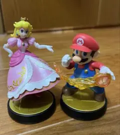 スマブラ amiibo マリオ/ピーチ