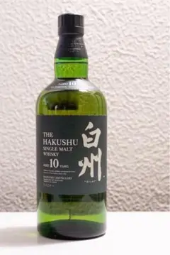 【未開栓】希少!サントリーウィスキー 白州10年 シングルモルト 700ml