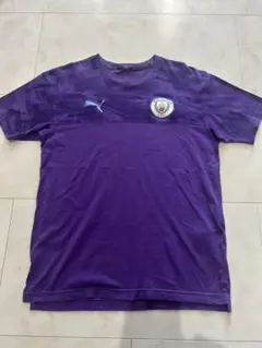 PUMA マンチェスター・シティ 紫色Tシャツ
