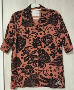 【期間限定価格】極美品 JIL SANDER+ 花柄 アロハシャツ 34