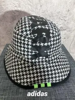 ✨adidas Ivy Par ハウンドトゥース　バケットハット　リバーシブル