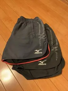 Mizuno 　卓球ショートパンツ 2枚セット　XO [ジャンク品]