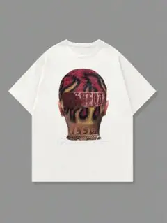 y2k 平成 グランジ ストリート Tシャツ 半袖 白