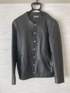 極美品✨ショット セミダブル ライダースジャケット シープスキン エディフィス Schott N.Y.C 革ジャン ライダース Schott/ショット 別注