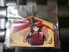 パチスロ 絶対衝激Ⅲ WEBくじ D賞 D-1 絵馬キーホルダー 伊勢島綾