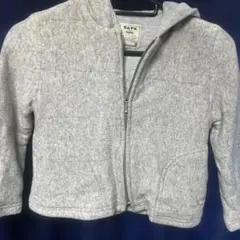 ZARA フリースジャケット 2-3歳 グレー