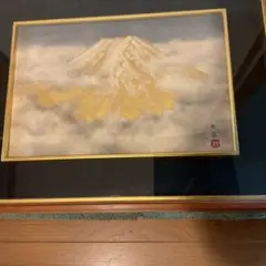 箱崎睦昌、【海・騒ぐ】、希少な額装用画集より、新品額装付