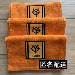 読売ジャイアンツ シーズンシート オレンジタオル 3枚　巨人　マフラータオル