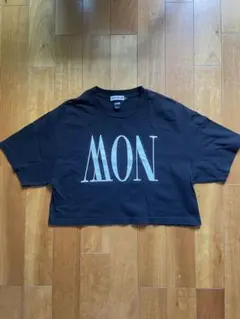 【Deuxieme Classe】MON NOW クロップドTシャツ ホワイト Deuxieme Classe（ドゥーズィエムクラス）の「BTN MON/NOW T