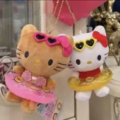 【在庫ラス1】【新品未開封】ガングロ日焼けキティーSanrio マスコット