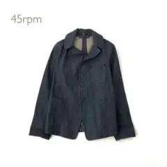 美品◯45rpm アンダンテデニムカバーオールジャケット
