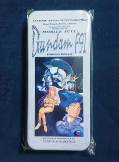 ガンダム F91 缶ペンケース 未使用 当時物