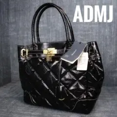 ★展示品★ADMJ キルティングバッグ カデナ 南京錠 エーディーエムジェー