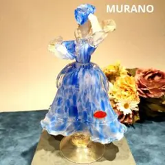 MURANOムラーノベネチアドールペアベネチアンガラス置物人形 ムラノ ベネチアンガラス 人形 ペア 25cm 置物｜Yahoo!フリマ