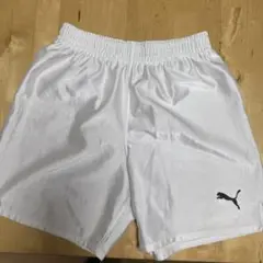 PUMA ホワイト ハーフパンツ 150