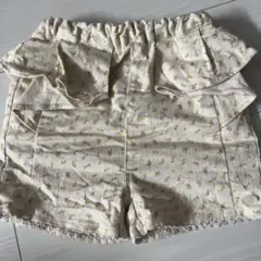 petit main フリル付きショートパンツ 80