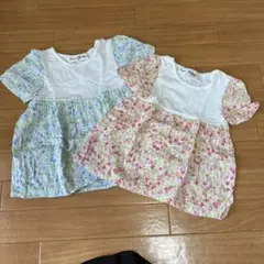 お揃いTシャツ2枚セット 110.120cm