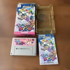 スーパーファミコン用ゲームソフト ☆ポップンツインピー☆ 説明書付き 動作未確認