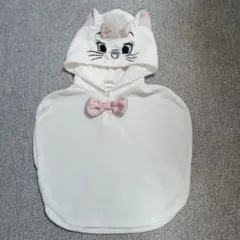 マリーちゃん ベビーポンチョ 90cm　DISNEYディズニー 猫