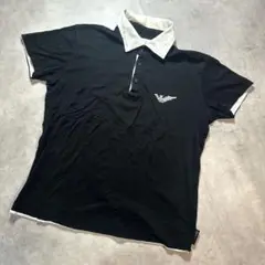 EMPORIO ARMAN エンポリオアルマーニ ポロシャツ M バイカラー