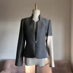 YUKIKO KIMIJIMA 東京ソワール ノーカラージャケット 7号
