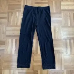 ユニクロ　レギンス　ブラック　M レース