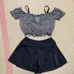女の子　水着　170センチ　オフショルダー　ビキニ