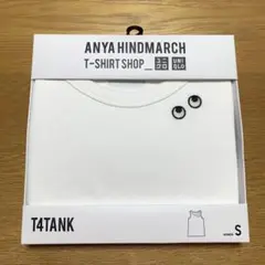 【新品】ユニクロ　アニヤハインドマーチ　タンクトップ　ホワイト　S 送料込み