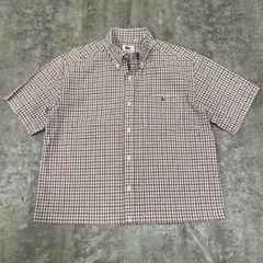LACOSTE 短丈　ショート丈　チェックシャツ　cityboy シアサッカー