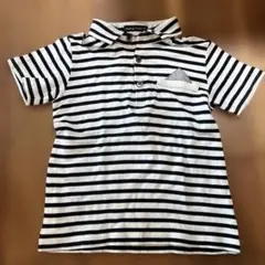 BeBe ストライプ ポロシャツ 120