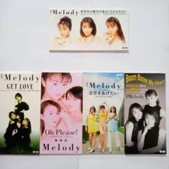 Melody 8cm cdシングル　5種セット