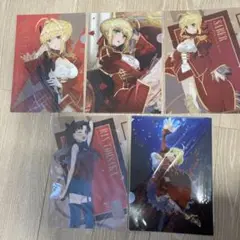 【未開封コンプリートセット】Fate/EXTRA クリアファイル