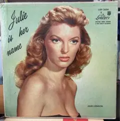 稀少UK誤記1st極美ジュリーロンドンJulie Is Her Nameレコード 稀少UK誤記1st極美ジュリーロンドンJulie Is Her Nameレコード