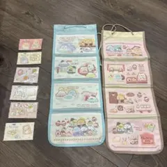キャラクターシールと収納ポケットセット
