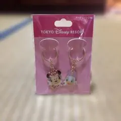 東京ディズニーリゾート ミニー・デイジー キーホルダー 2個セット