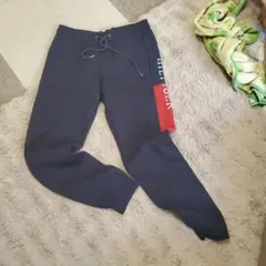 HILFIGER ネイビー ジョガーパンツ