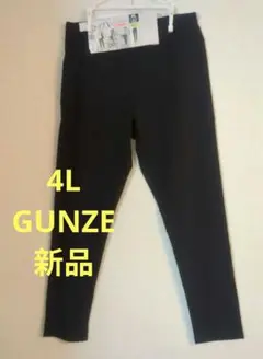 4L　GUNZE レギンスパンツ　スキニーパンツ　レギパン