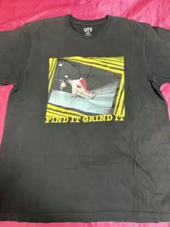 FIND IT GRIND IT スケートボード Tシャツ