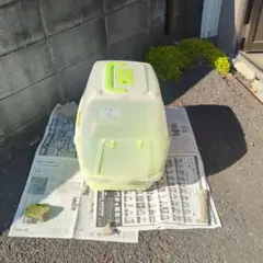 18日のみ1000円お値下げ　猫トイレ フタ付き アイリスオーヤマ　楽ちん　廃盤 18日のみ1000円お値下げ 猫トイレ フタ付き アイリスオーヤマ