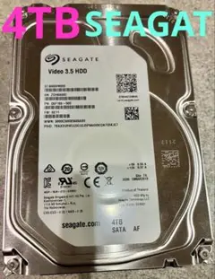 SEAGATE 4TB VIDEO3.5 HDD 動作確認済み